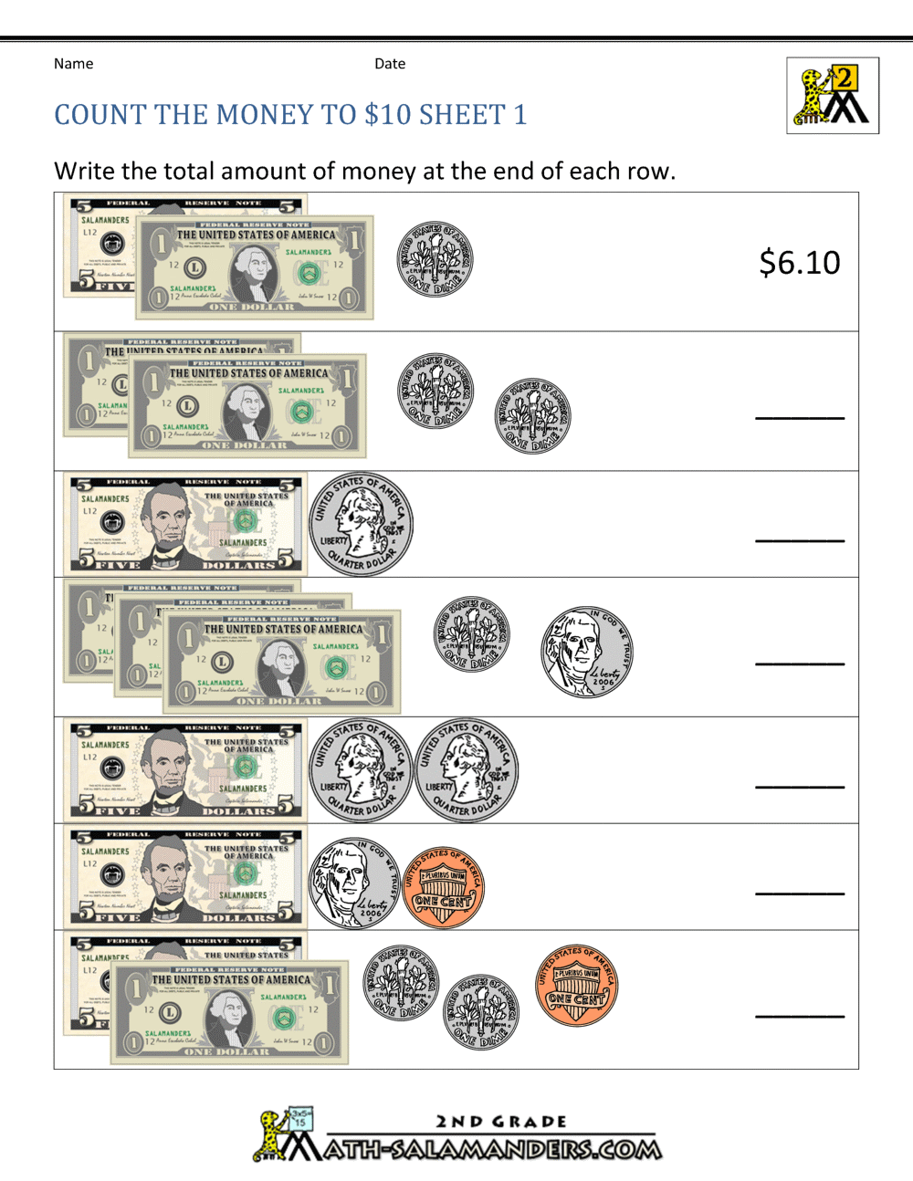 math-coins-worksheet