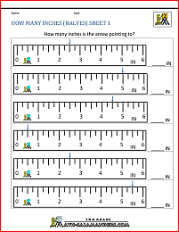 measurement math worksheets measuring length