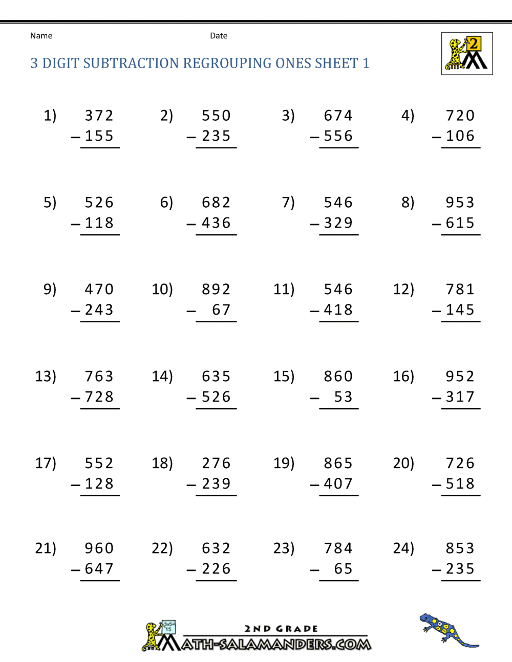free-printable-3-digit-subtraction-with-regrouping-worksheets