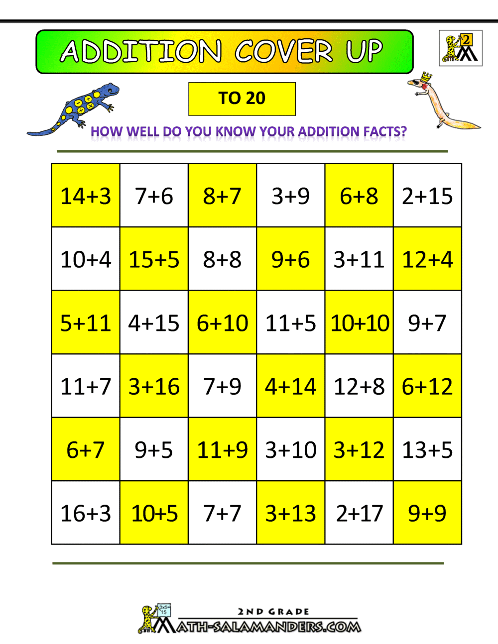 addition-math-games-2nd-grade