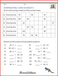2nd Grade Subtraction Worksheets