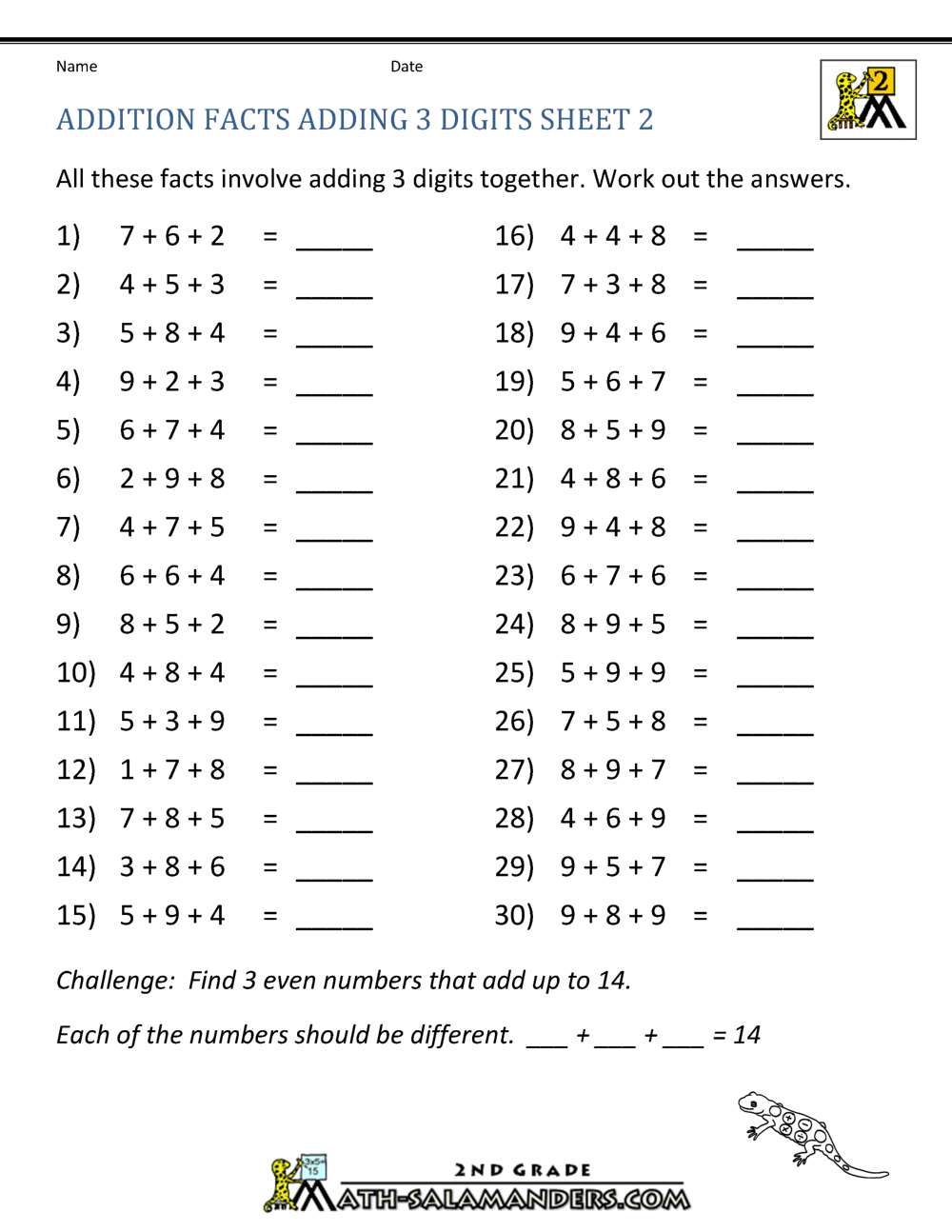 addition-plus-one-worksheets